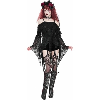 Devil fashion Gothic černá