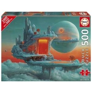 Educa Puzzle 500 pieces. Planet of fire and ice