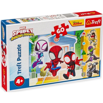 Image 1 of Trefl Пъзел Trefl от 60 части - Светът на Спайди (17371)