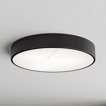 Brilagi - Таванно осветително тяло за баня CLARE 4xE27/24W/230V Ø 50 cm IP54 черно (BG2156)