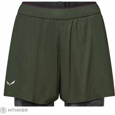 Salewa Pedroc Durastretch 2 in 1 dámske kraťasy dark olive