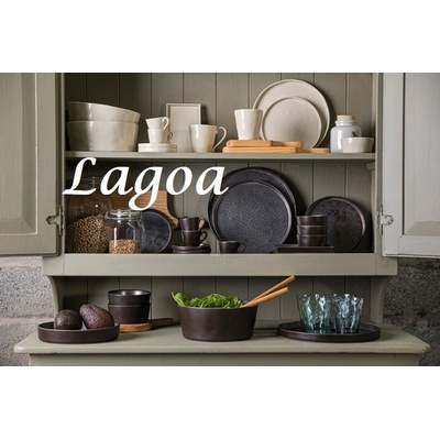 Costa Nova Talíř dezertní 21 cm LAGOA černá Metal
