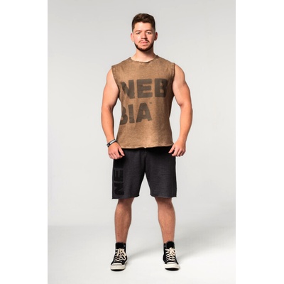 Nebbia Washed-off Tank Top BEASTIN' Light Brown