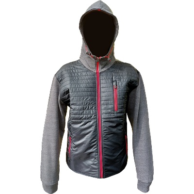 PRA-P-OR s. r. o Tony's breeze / Леко яке с качулка - сиво 4xl (prapor385007)