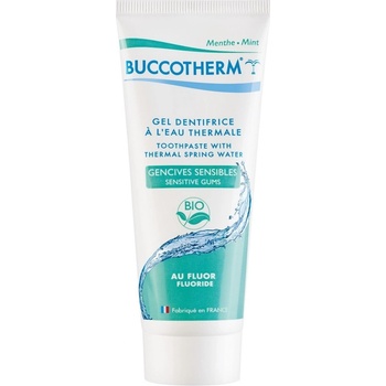 Buccotherm Gel Dentifrice BIO gelová zubní pasta s fluoridy 75 ml