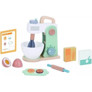 Tooky Toy Tooky Toy: Дървена играчка робот с аксесоари (TJ290)