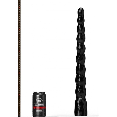 All Black Steroid En-Garde Dildo 41 x 1,9 cm
