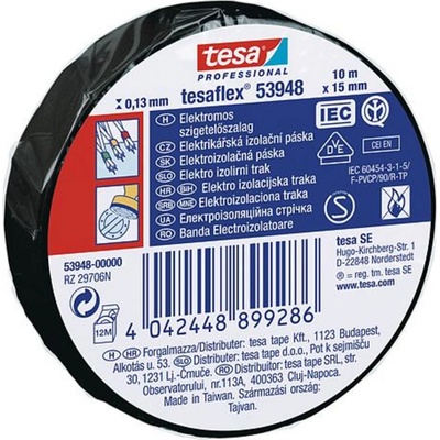 Tesa 95390 elektroizolačná páska 15 mm x 10 m čierna