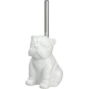 Wenko WC kefa a držiak Bulldog 22 cm keramický biely