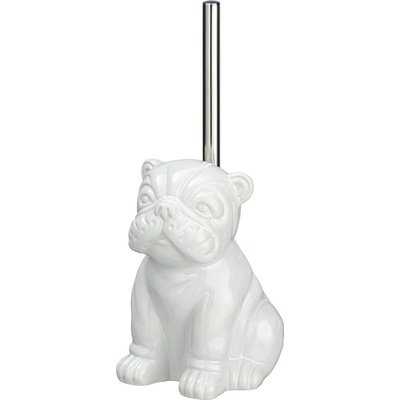 Wenko WC kefa a držiak Bulldog 22 cm keramický biely