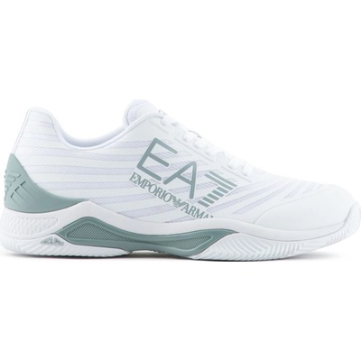 EA7 Unisex Woven Sneaker - white/abyss