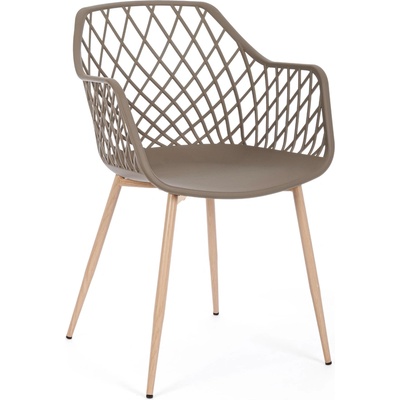 Bizzotto СТОЛ optik 58x54x85, 5 СВЕТЛО КАФЯВ (0733415)