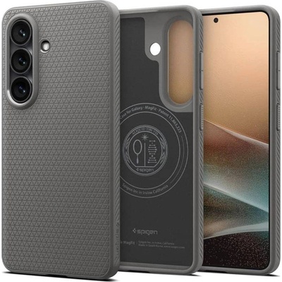 Magsafe Калъф за Samsung S26, Spigen Liquid Air Mag Fit Marble Gray Case, Сив (ACS10731)