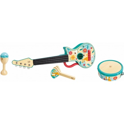 Hape Детски музикален комплект 4 в 1 Hape - Перкусии (H0638)