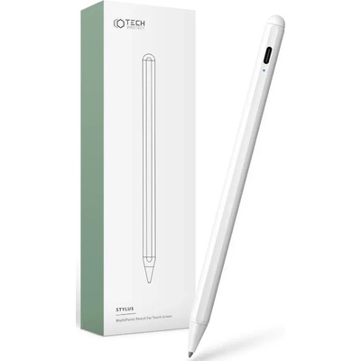 Tech-Protect дигитален сензорен молив iPad бял