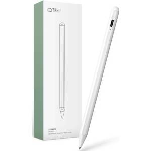 Tech-Protect дигитален сензорен молив iPad бял
