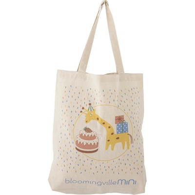 Bavlnená taška CELEBRATE Bloomingville MINI prírodná