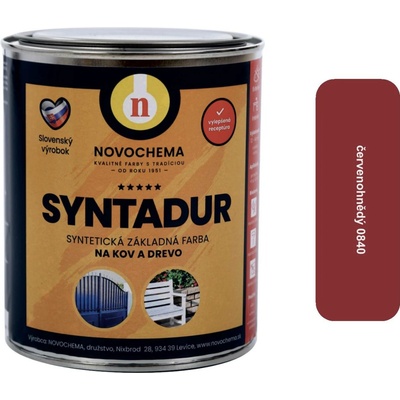 Novochema Syntadur univerzální 5 kg červenohnědá
