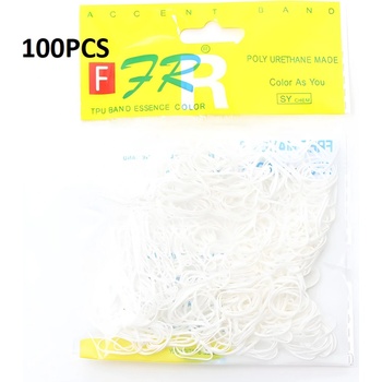 HARAHU Еднократни Гумички - Бяла / 100бр kp24224 (24224)