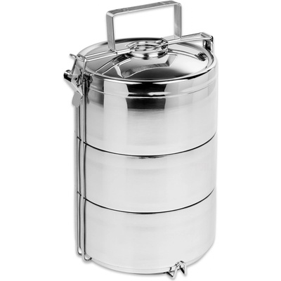 Orion Jídlonosič nerez 3 patra, termo, 3300 ml