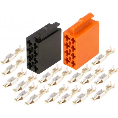 Set ISO konektora s pinmi 4carmedia 361432
