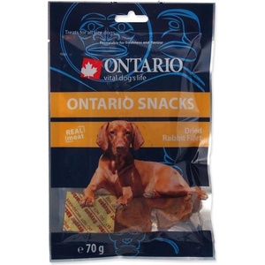ONTARIO Деликатес Ontario заек, сушени резени 70g (214-5037)