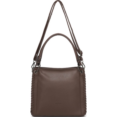 Miss Lulu dámska kabelka s crossbody popruhom hnedá