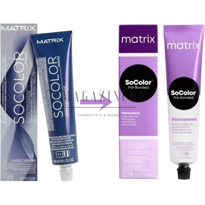 Matrix Socolor Beauty Extra Coverage - N / NW естествени (за сиви коси) нюанси професионална трайна боя зя коса 90 мл (093474636-026)