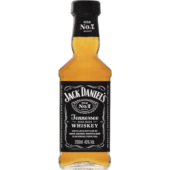 Jack Daniel's 40% 0,2 l (čistá fľaša)