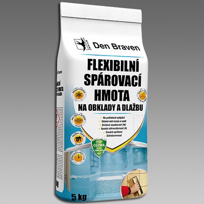 Den Braven Flexi 5 kg světle hnědá – Zboží Mobilmania