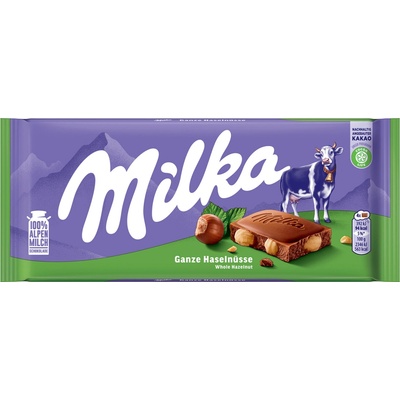 Milka CELÉ ořechy 95 g