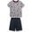 Sanetta Детско ежедневно термо бельо Sanetta Kid's Pyjama 1/2 233739 Everyday base layer - Bright Grey Melange - размер 140 (EU) (714-1820-0116)