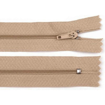 Stoklasa Spirálový zip No 3 délka 50 cm pinlock Balení: 1 ks, Varianta: 308 hnědá přírodní 308 hnědá přírodní