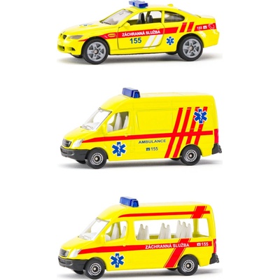 Siku set ambulance sada 3 aut