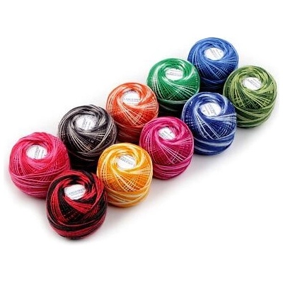 Bavlněná příze ombré (10g) - 10ks mix – Zbozi.Blesk.cz