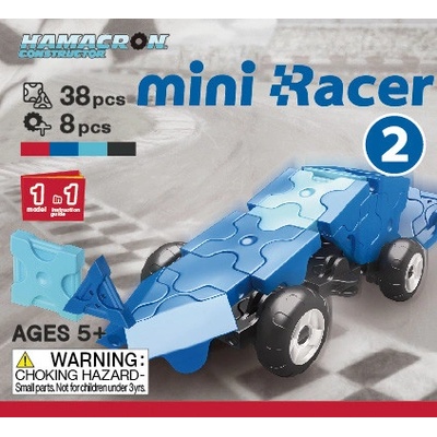 LaQ Hamacron Mini Racer BLUE