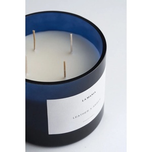 La Mania Ароматизирана свещ Leather&Amber 500 g (5905549432464)