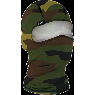 Zan Headgear balaclava Poly Wood camo Wbp118 Wbp118