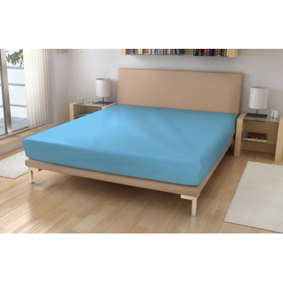 Zaspi.cz jersey prostěradlo Nebesky modré 180x200