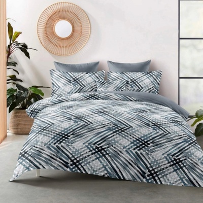TiaHome 3 dielne flanel obliečky polycotton Sunset 140x200 70x90