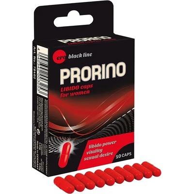 HOT Ero Prorino Black Line Libido caps for women 10tbl