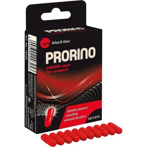 HOT Ero Prorino Black Line Libido caps for women 10tbl