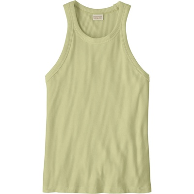 Patagonia Дамски потник с широка презрамка Patagonia Women's Rib Knit Tank Tank top - Lichen Green (916-6171-0213)