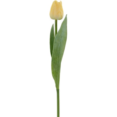 Umělý tulipán výška 35 cm Gasper - žlutý