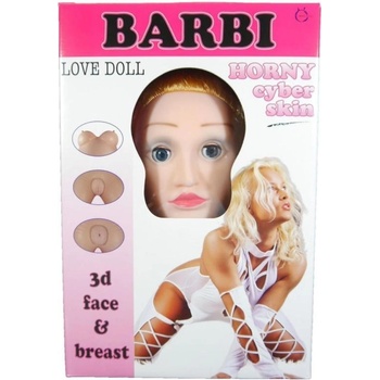 OK Shop Barbi doll s 3D tvárou