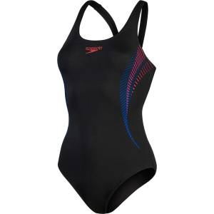 Speedo Бански костюм Speedo Women's One Piece Swimsuit - Black/Red - sportihobi - 56,70 лв