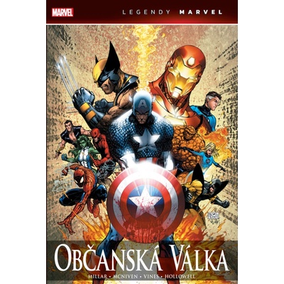 Občanská válka (Legendy Marvel) - Mark Millar