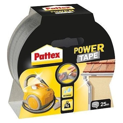 Páska Pattex® Power Tape, lepiaca, 50 mm, L-25 m, strieborná