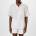 Calvin Klein Men's Linen Stripe Short-Sleeve Patterned Shirt - Stony Beige