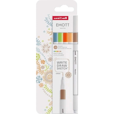 EMOTT fine liner sada NATURE 5 ks